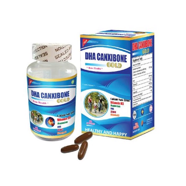 DHA Canxibone gold Mỹ (Hộp 60 viên)