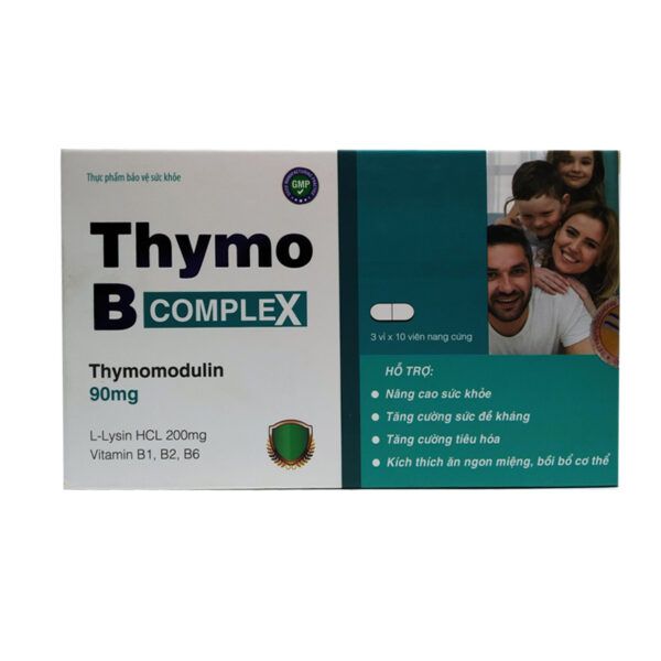 Thymo Bcomplex 90mg Trường Thọ (Hộp 30 viên)