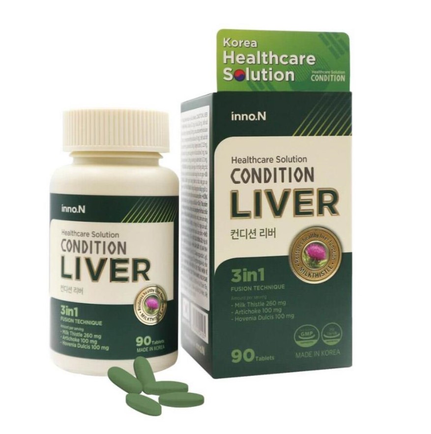 Bổ gan Condition liver Hàn quốc (Hộp 90 viên)