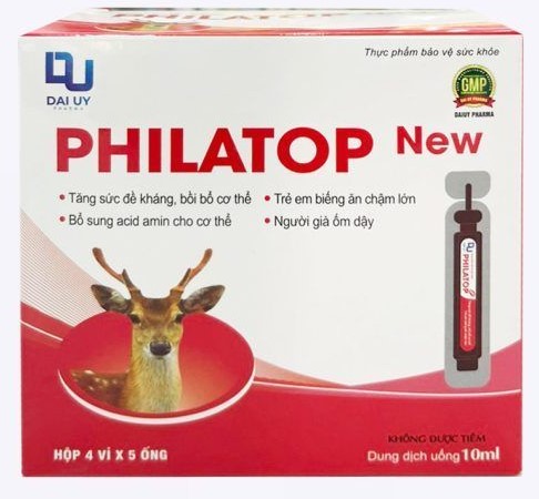 Siro kích thích ăn Philatop New Đại Uy (Hộp 20 ống )