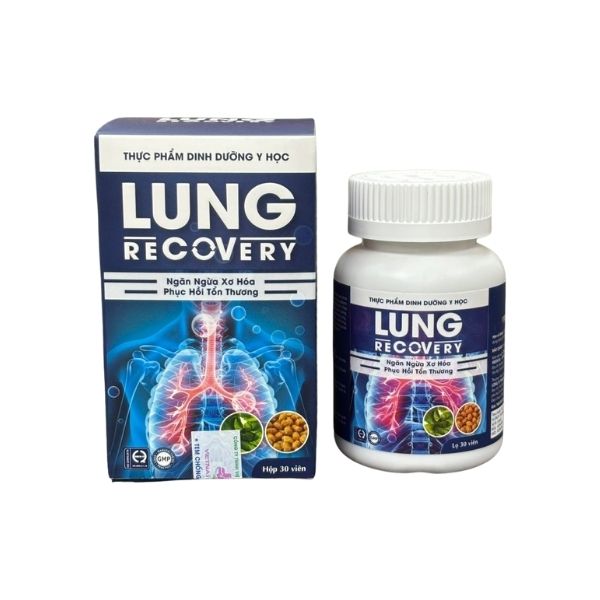 Bổ phổi Lung Recovery Bionex Medical (Hộp 30 viên)