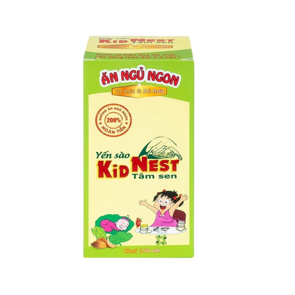 Yến sào Kid Nest Tâm Sen Good Health (Hộp 1 lọ x 120ml)