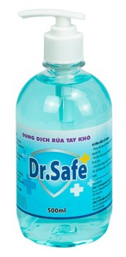 Dung dịch rửa tay khô Dr.Safe (C/500ml)