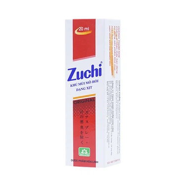 Chai xịt Zuchi Hoa Linh khử mùi hôi cơ thể (20ml)