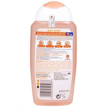 Dung dịch vệ sinh phụ nữ Femfresh Daily Wash làm sạch, khử mùi hôi, làm thơm vùng kín (250ml)