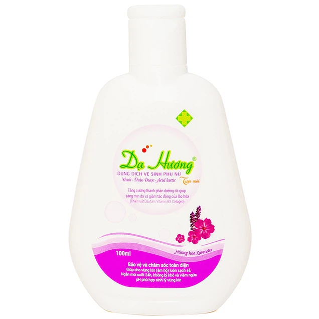 Dung dịch vệ sinh phụ nữ Dạ Hương hương Lavender vệ sinh nhẹ nhàng, giữ cân bằng pH (100ml)