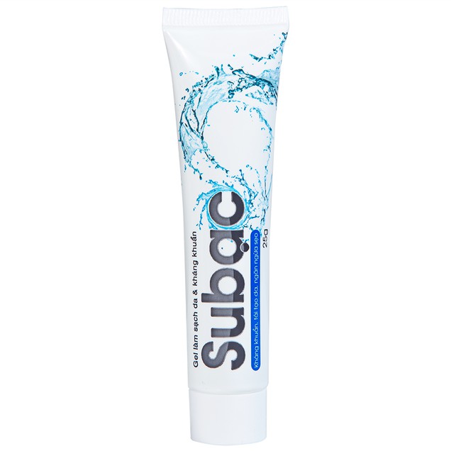 Gel bôi Su Bạc kháng khuẩn, làm sạch da (25g)