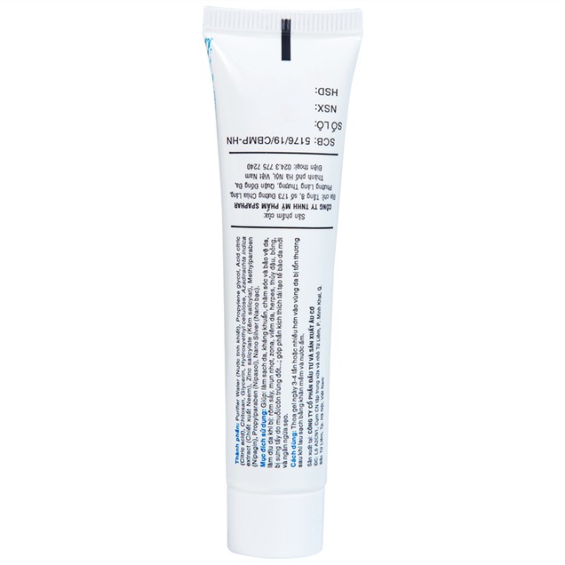Gel bôi Su Bạc kháng khuẩn, làm sạch da (25g)