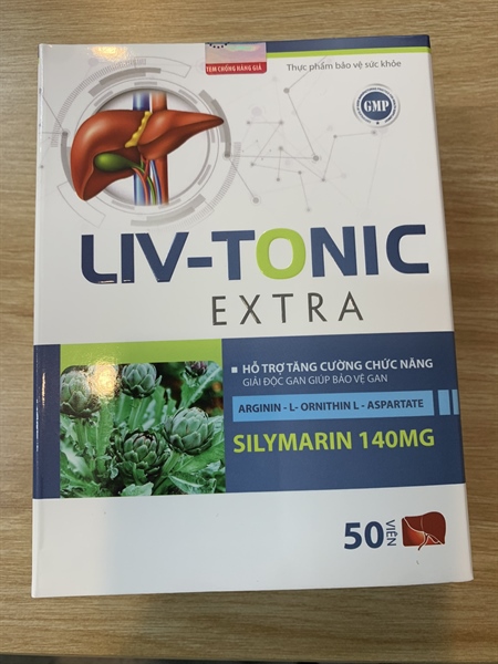 Liv -Tonic extra An Hưng (Hộp 10 vỉ x 5 viên)