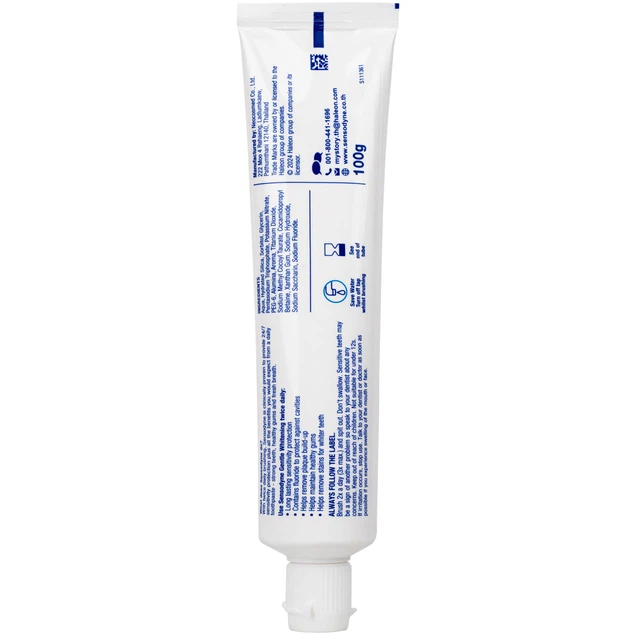 Kem đánh răng Sensodyne Gentle Whitening làm trắng răng tự nhiên, bảo vệ răng ê buốt mỗi ngày (100g)
