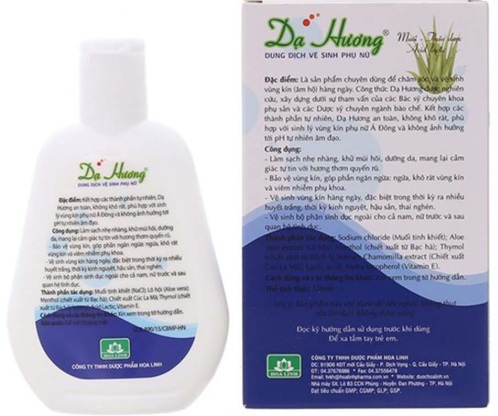 Dung Dịch Vệ Sinh Phụ Nữ Dạ Hương (100ml)