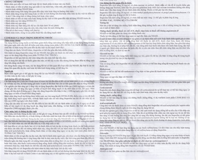 Hỗn dịch uống Brufen Abbott giảm đau, hạ sốt ở trẻ em (60ml)