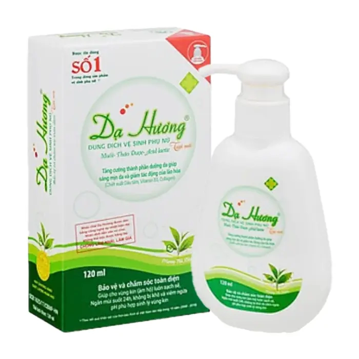 Dạ Hương Trà Xanh 120ml - Dung dịch vệ sinh phụ nữ (Xanh lá)