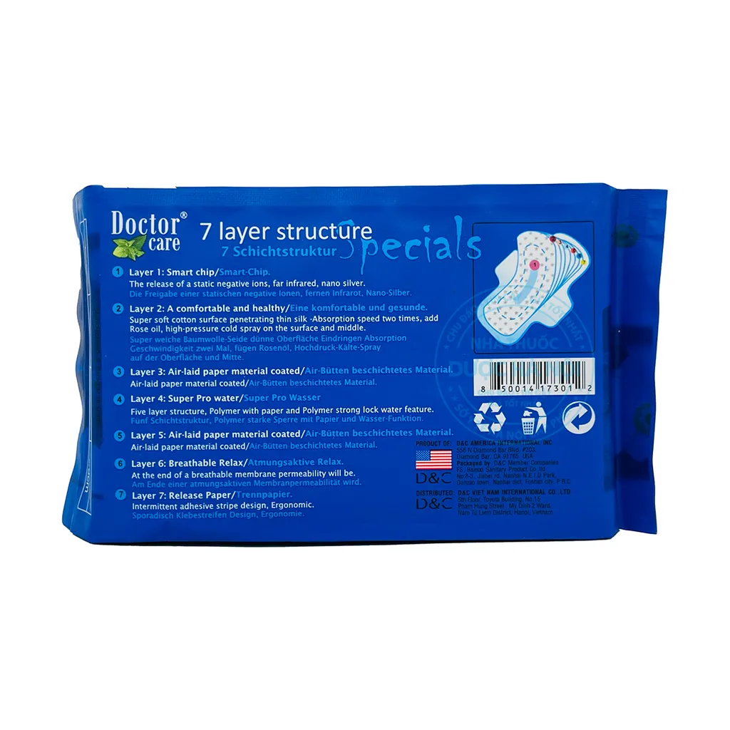 BVS ban đêm Doctor Care D&C (Gói 3 miếng)