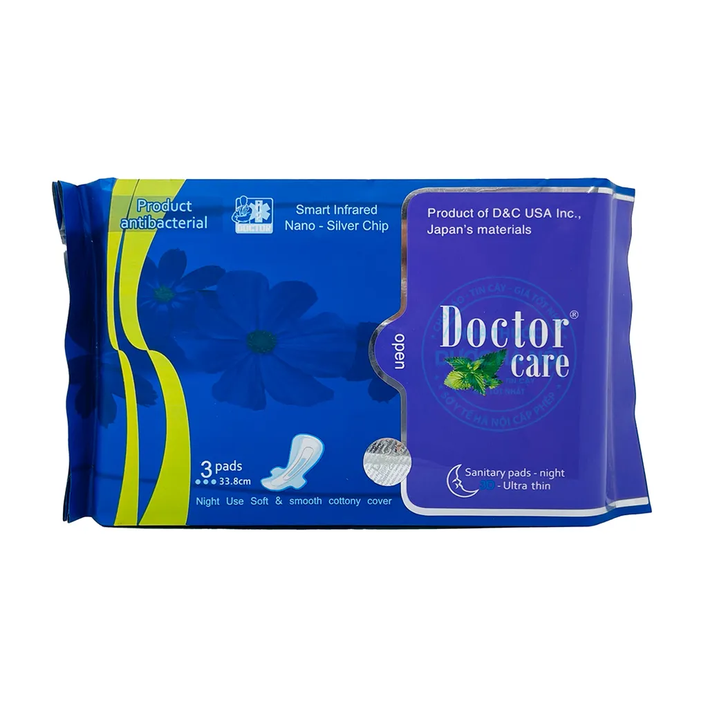 BVS ban đêm Doctor Care D&C (Gói 3 miếng)