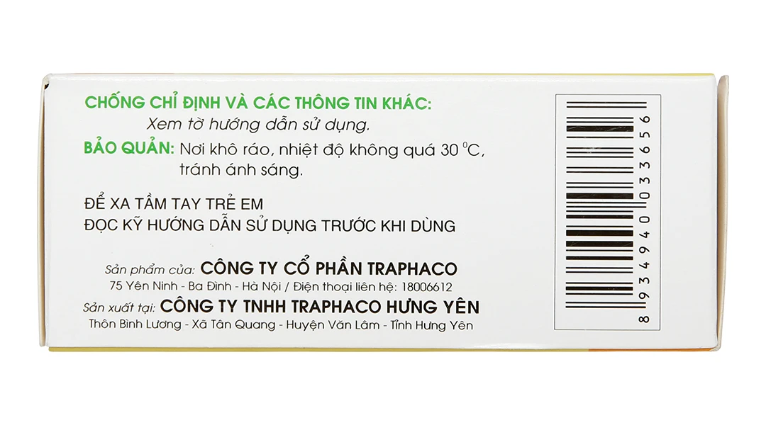 Methorphan trị ho trong bệnh lý hô hấp (10 vỉ x 10 viên)