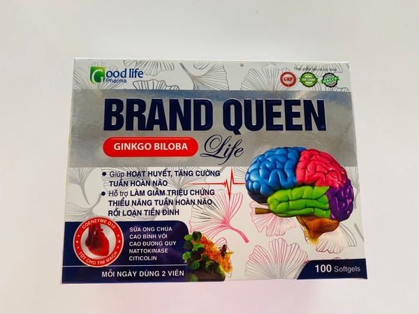 Brand queen Goodlife Pharma (Hộp 10 vỉ x 10 viên)