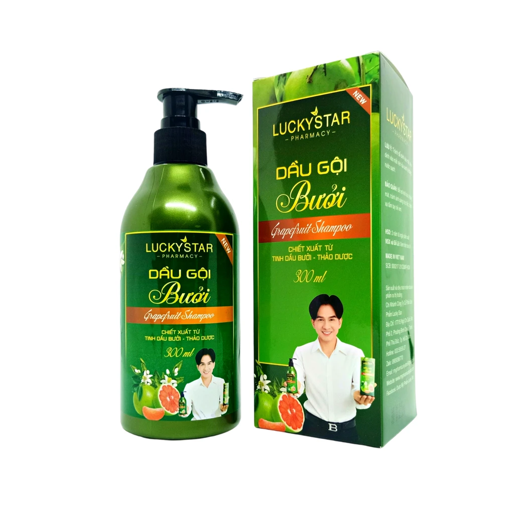 Dầu Gội Bưởi Lucky Star (300ml)