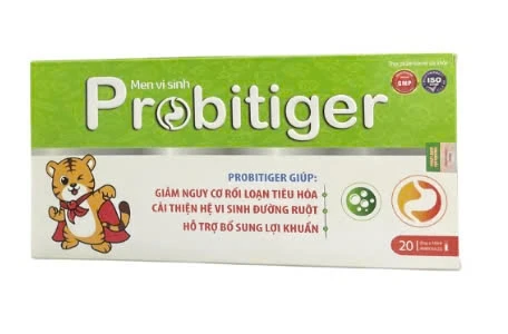 Men vi sinh Probitiger, giảm rối loạn tiêu hóa, tăng miễn dịch cho bé - Hộp 20 ống (10ml)