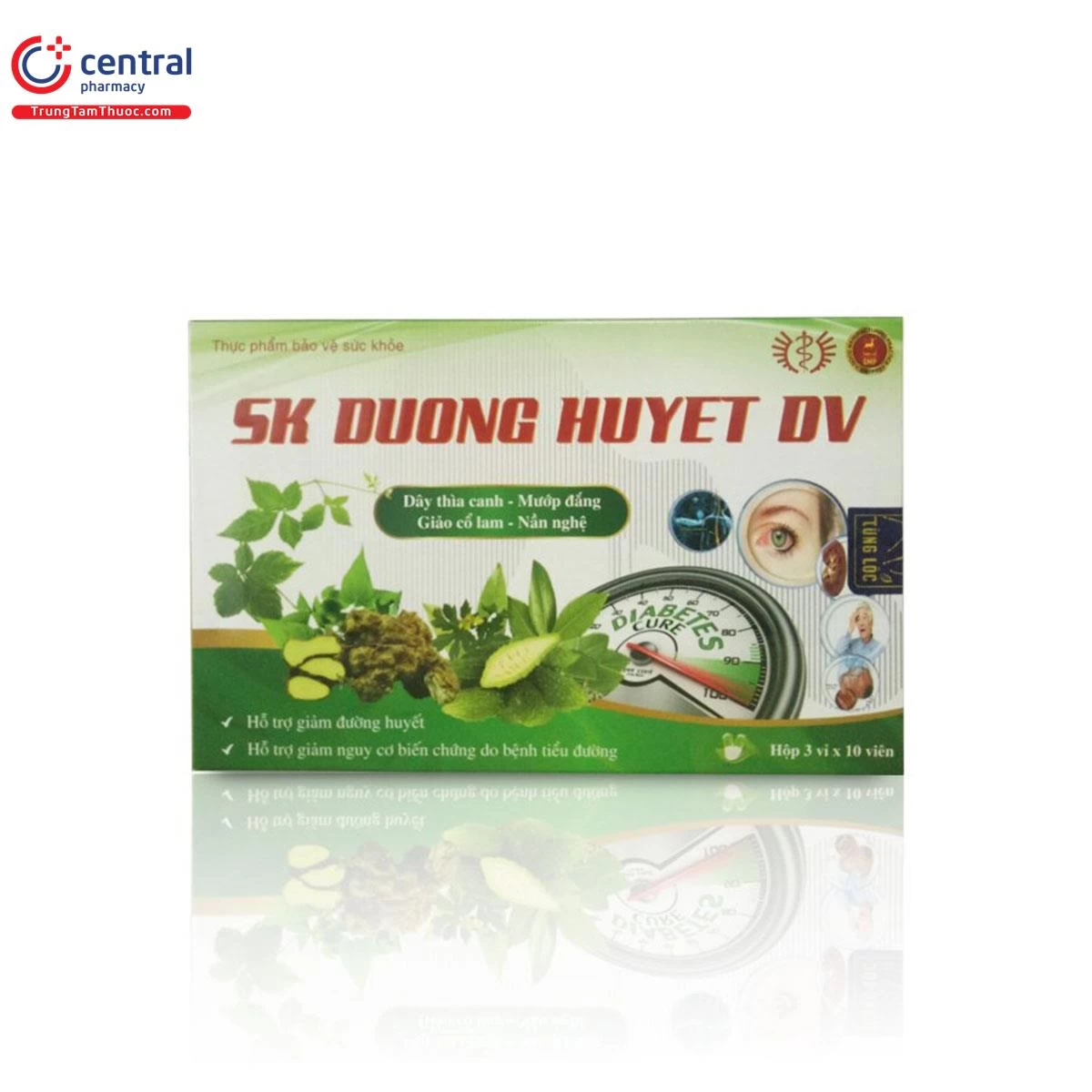 SK Dưỡng huyết DV Dược Vương (Hộp 3 vỉ x 10 viên)- viên