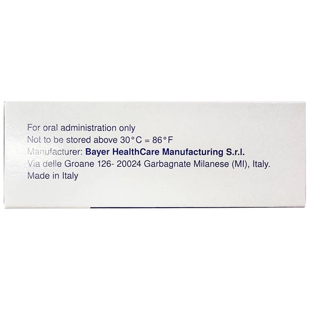 Thuốc Ciprobay 500mg Bayer điều trị nhiễm trùng (1 vỉ x 10 viên)