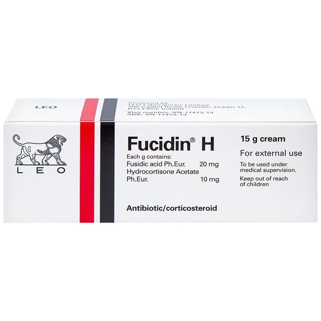 Kem Fucidin H LEO điều trị viêm da (15g)