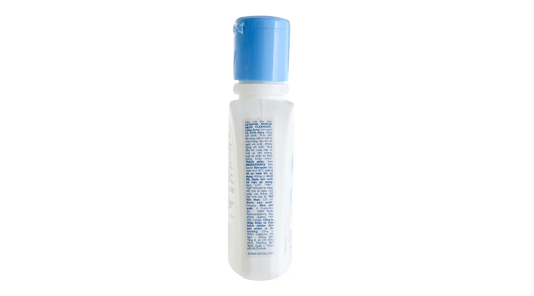 Sữa rửa mặt CETAPHIL Gentle Skin Cleanser giúp làm sạch và làm dịu da (Chai 125ml)