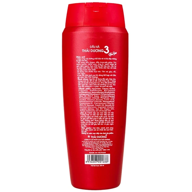 Dầu xả Thái Dương 3 hương hoa đào dưỡng tóc mềm mượt, óng ả (200ml)