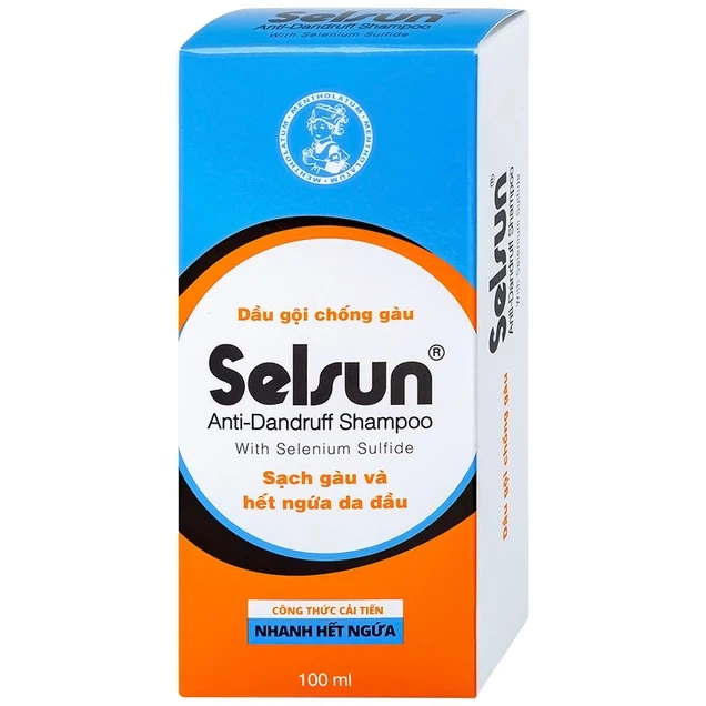 Dầu gội Selsun Rohto hỗ trợ làm sạch gàu, ngăn ngừa gàu hiệu quả (100ml)