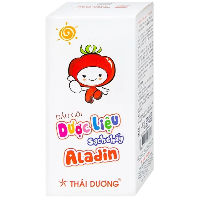 Dầu gội ngừa chấy Aladin Thái Dương (30g)