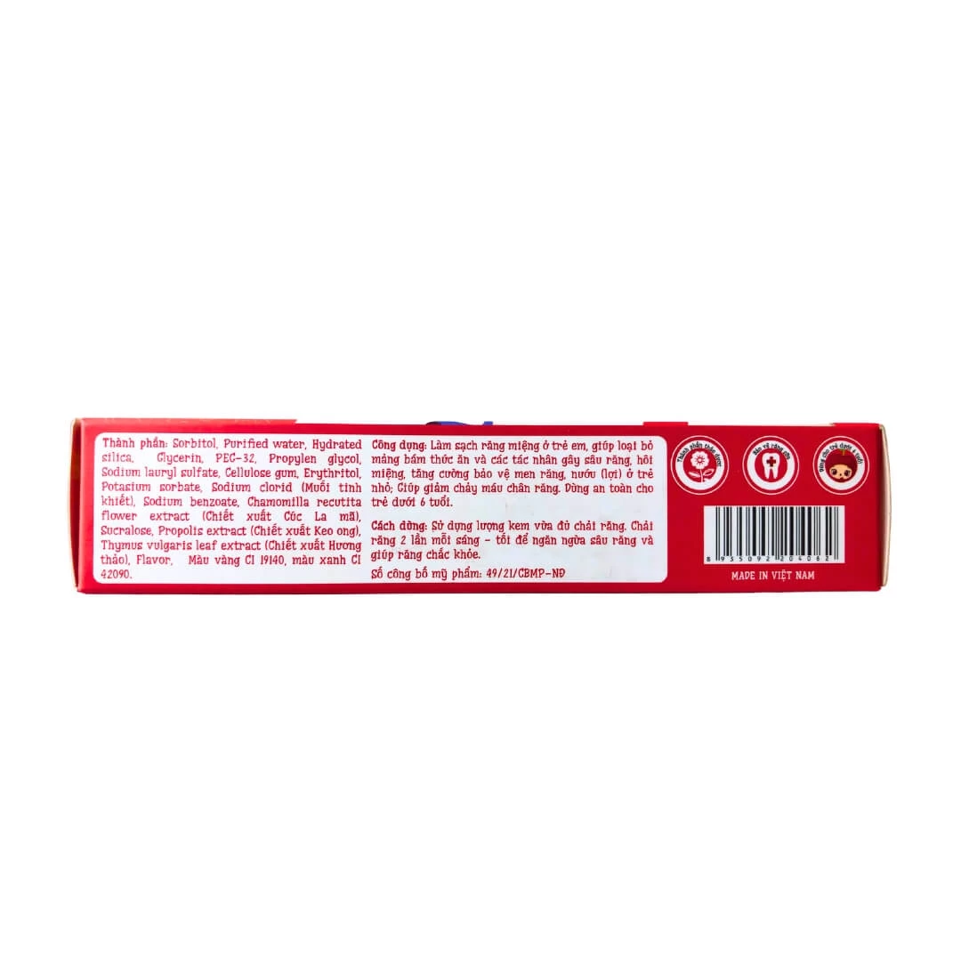 KĐR thảo dược Ích Nhi trẻ em dưới 6 tuổi Nam Dược (Hộp 1 tuýp x 50g) (Tuýp)