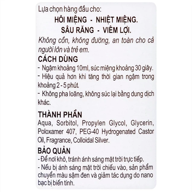 Nước súc miệng trẻ em Valentine Kiddy Thái Dương giúp vệ sinh răng miệng, ngăn ngừa sâu răng (250ml)