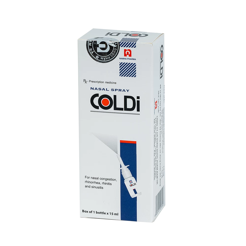 Thuốc xịt mũi Coldi 15ml Nam hà