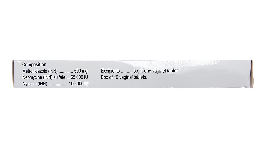 Viên đặt âm đạo Neo-Tergynan Bouchara điều trị viêm âm đạo (1 vỉ x 10 viên)