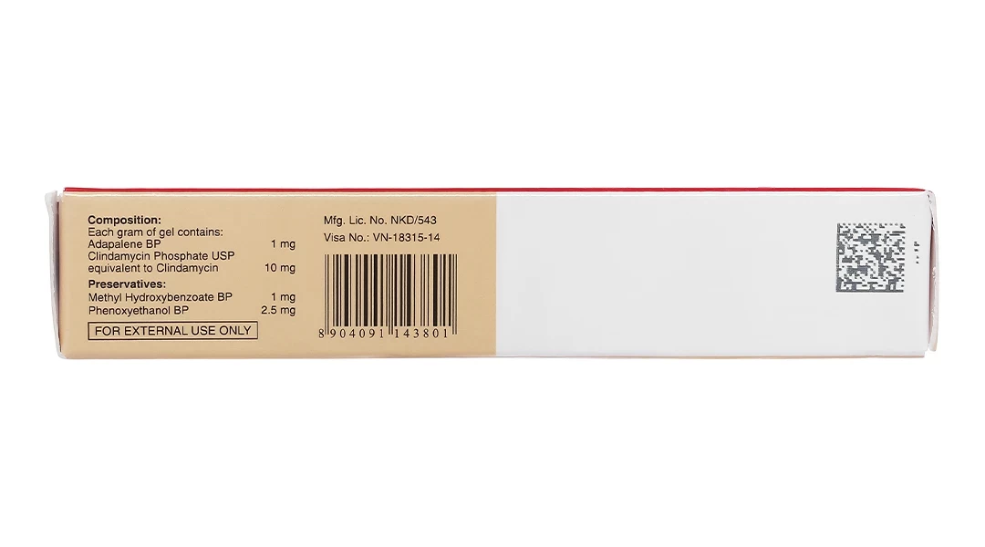 Gel bôi ngoài da Klenzit - C điều trị mụn trứng cá (15g)