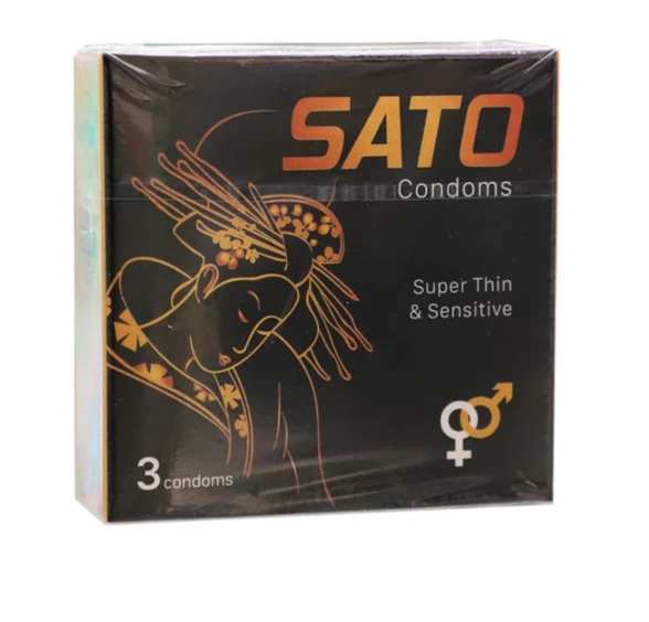 BCS Sato Condoms Nhất Nhất (Hộp 3 cái) (hộp)