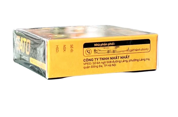 BCS Sato Condoms Nhất Nhất (Hộp 3 cái) (hộp)