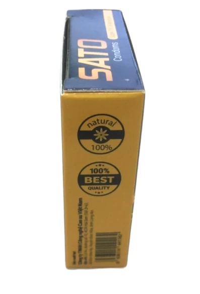 BCS Sato Condoms Nhất Nhất (Hộp 3 cái) (hộp)