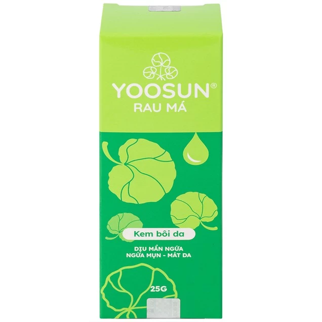 Kem bôi Yoosun Rau Má giúp dịu da, mẫn ngứa, ngừa mụn (25g)