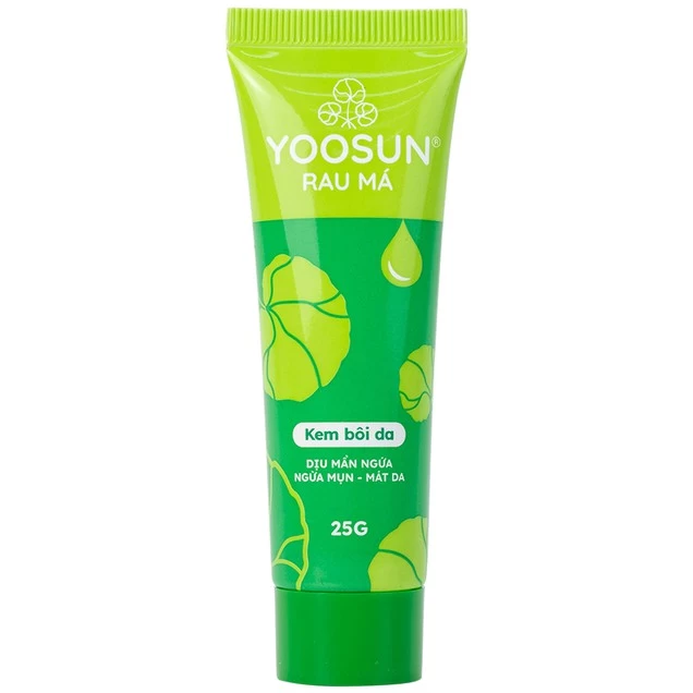 Kem bôi Yoosun Rau Má giúp dịu da, mẫn ngứa, ngừa mụn (25g)