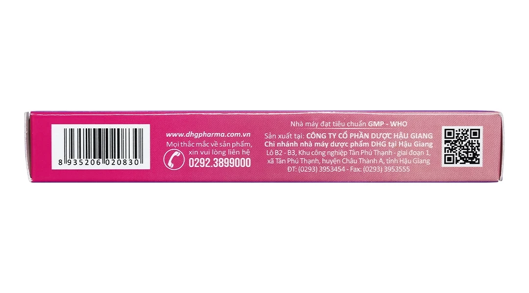Thuốc Telfor 180 DHG điều trị triệu chứng của bệnh mày đay (2 vỉ x 10 viên)