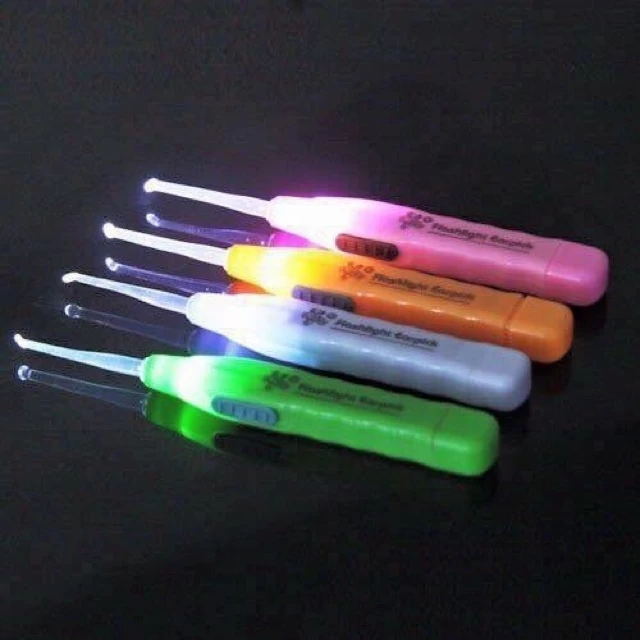 Đèn lấy ráy tai phát sáng Flashlight earpick Kichilachi (Hộp 1 bộ) (Bộ)