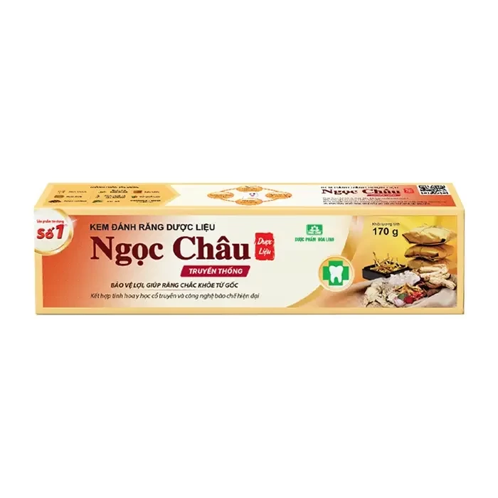 KĐR dược liệu Ngọc Châu truyền thống Hoa Linh (Hộp 1 tuýp x 170g)