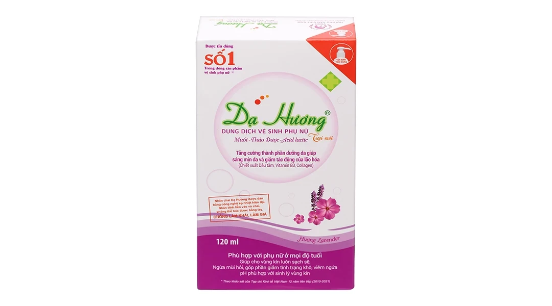 DDVS Dạ Hương hương Lavender Hoa Linh (Hộp 1 chai x 120ml) (Chai)