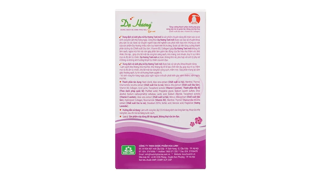DDVS Dạ Hương hương Lavender Hoa Linh (Hộp 1 chai x 120ml) (Chai)
