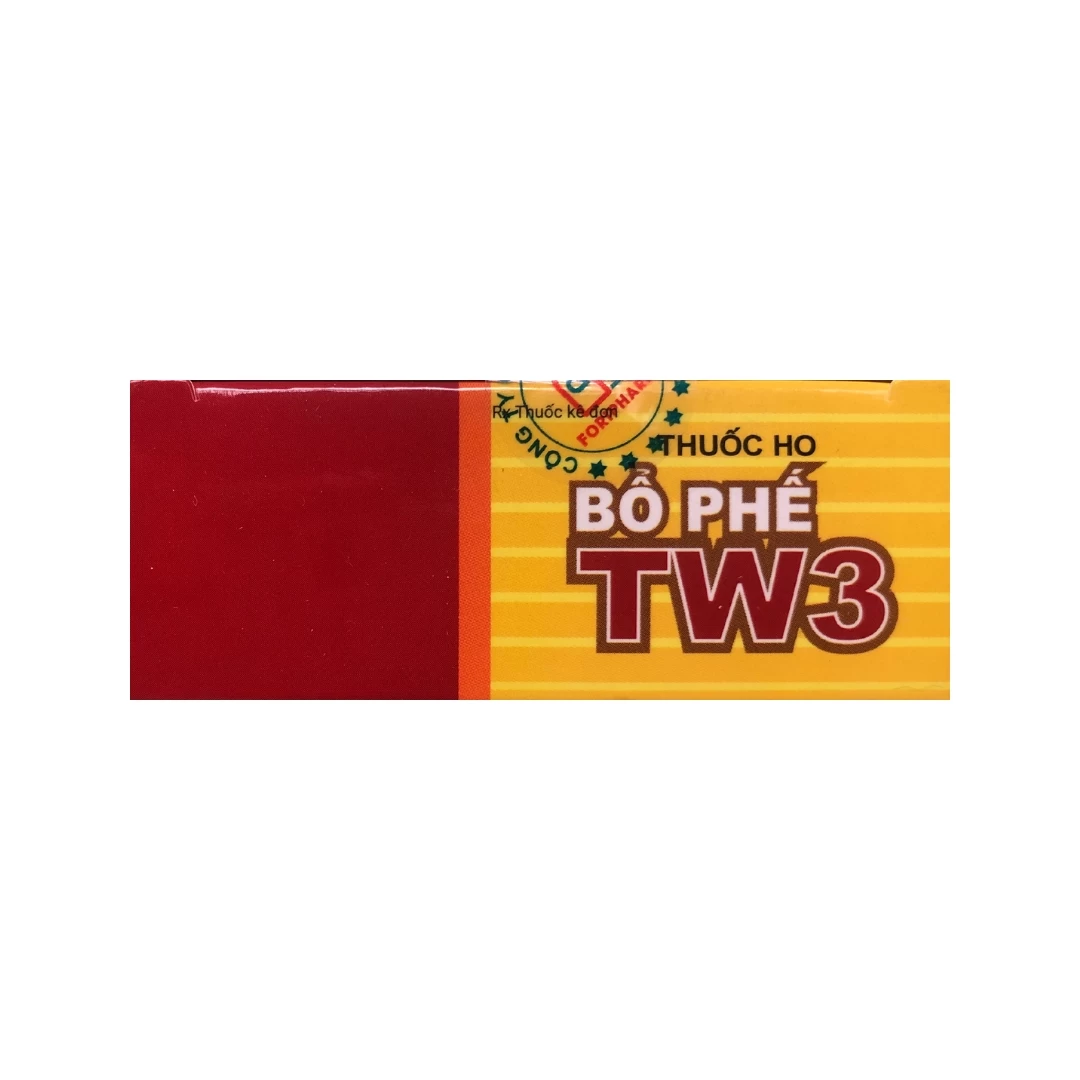Thuốc ho bổ phế TW3 (Hộp 2 vỉ x 12 viên) (hộp)