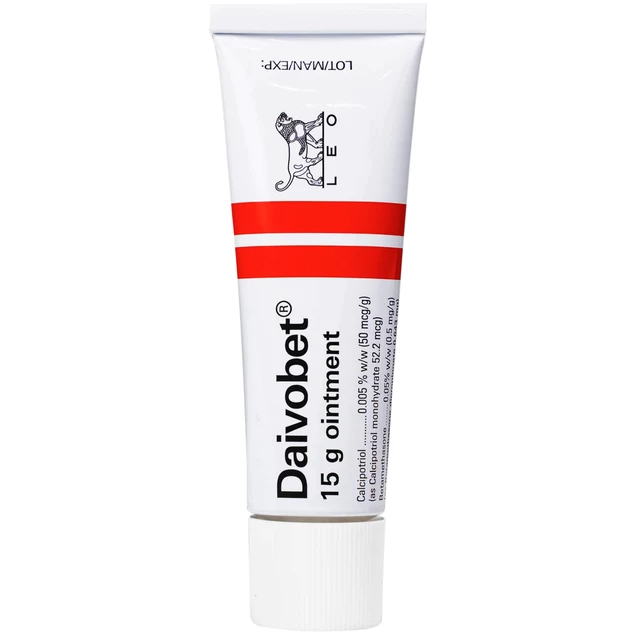 Thuốc mỡ Daivobet LEO điều trị bệnh vảy nến mảng mạn tính (15g)