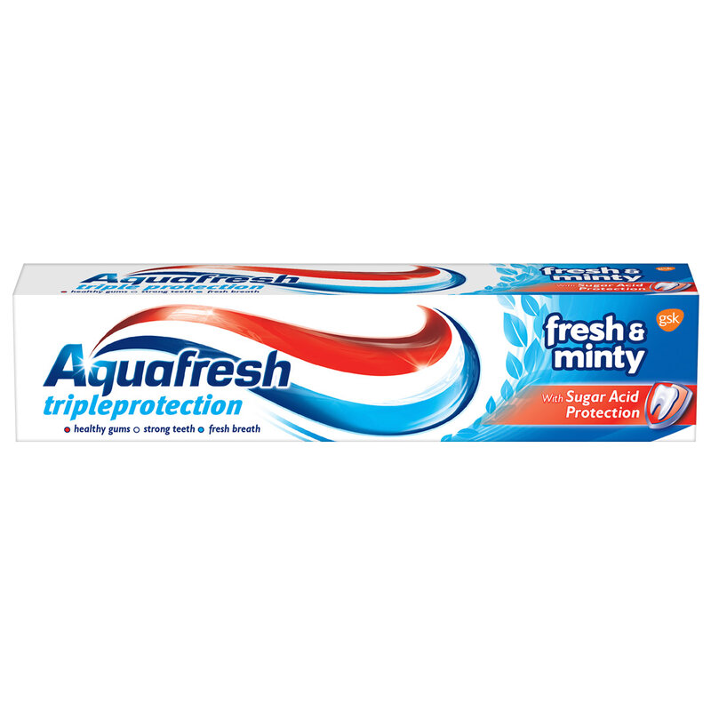 Kem Đánh Răng AQUAFRESH Fresh & Minty Bạc Hà Thơm Mát (tuýp 100ml)