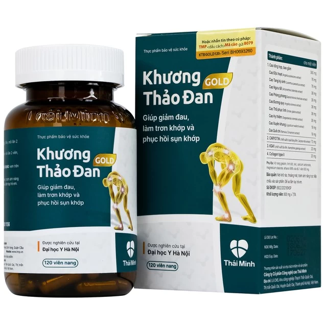 Khương Thảo Đan Thái Minh (Hộp 1 lọ x 120 viên)