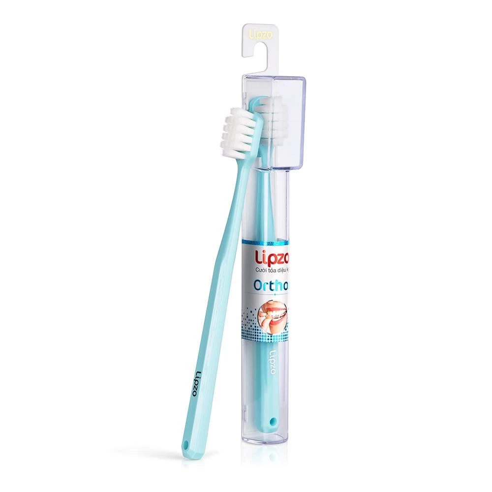 Bàn chải đánh răng Lipzo Orthor Diligo Holdings (Hộp 1 cái)